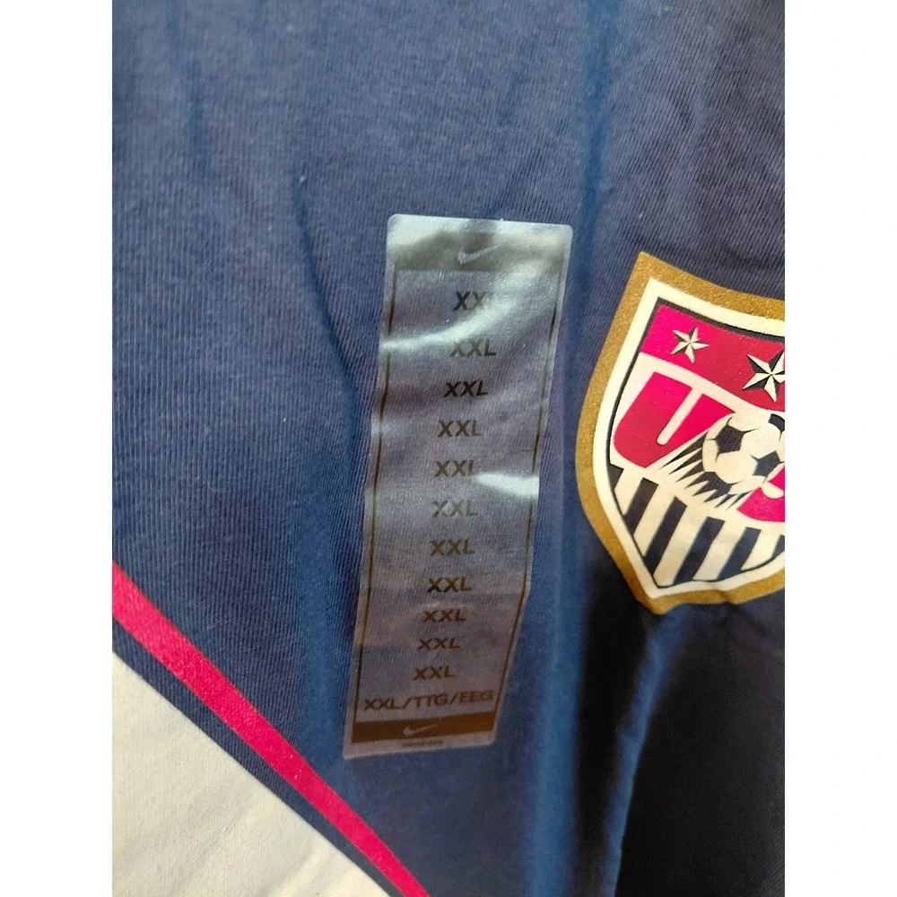 Nike US Soccer National Team Jersey T-Shirt‎ Mens XXL USA Soccer 10 Blue